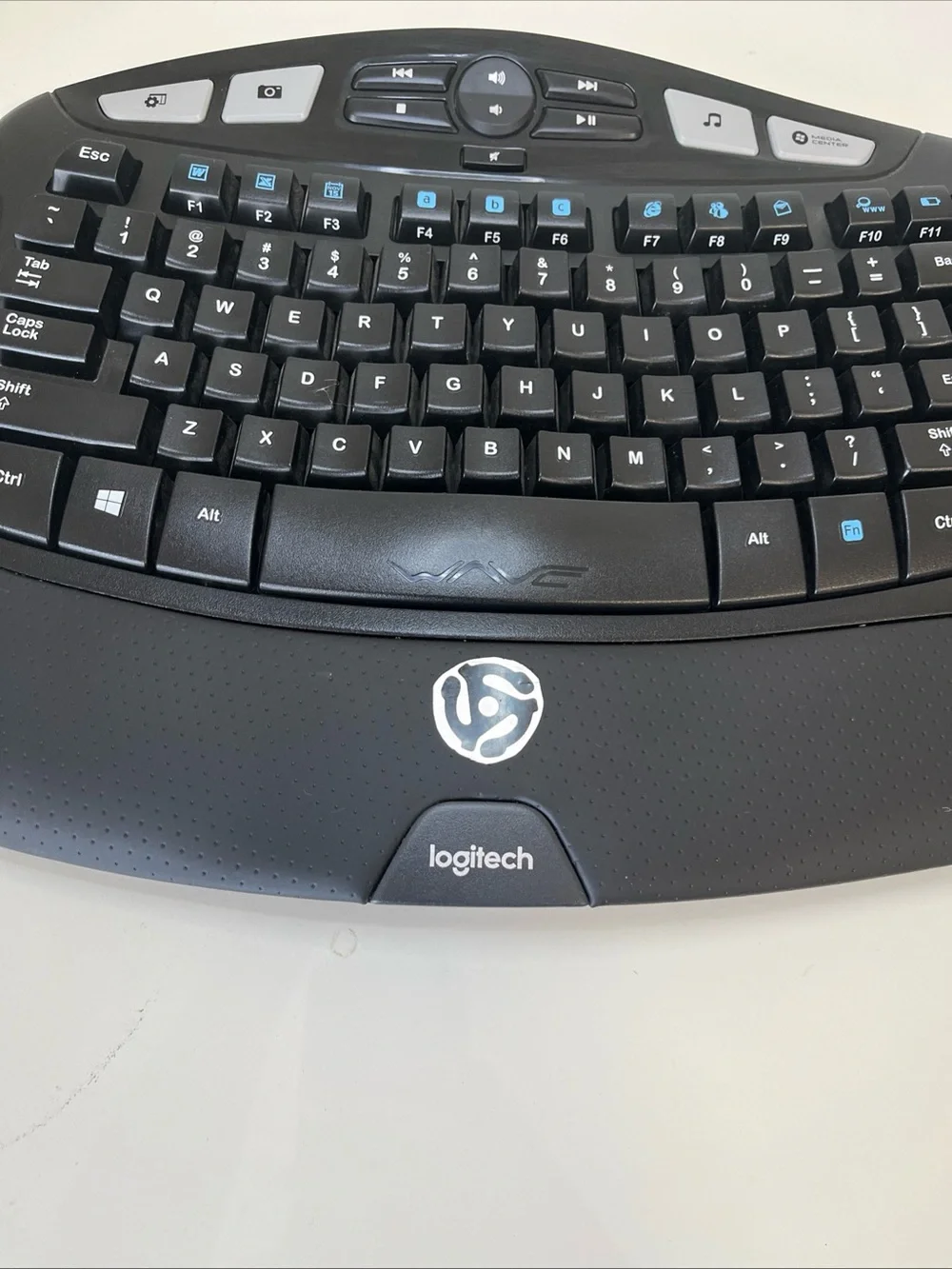 Logitech curved ergonomic